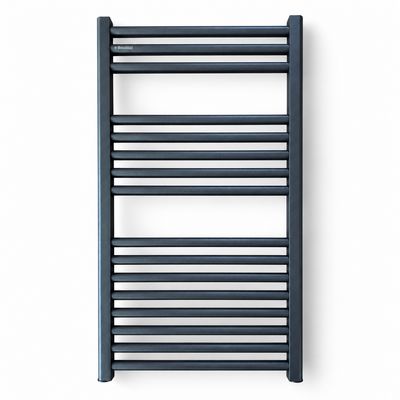 Radiateur sèche-serviettes en aluminium Fondital Cool 86 x 45 cm en noir intense