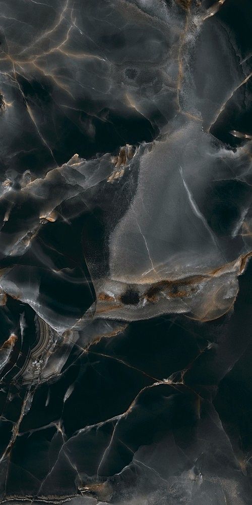 Grès cérame Onice Reale Nero poli 60 x 120 cm - Tagina - 2ème choix — vue 4