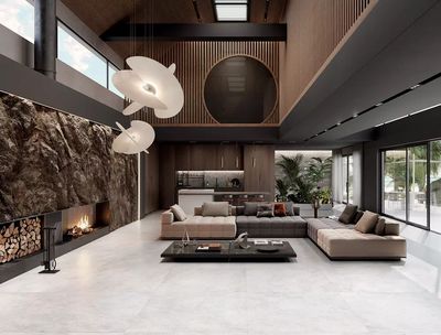 Mat porcelain stoneware Pietra d’Orvieto Bianco R10 60 x 120 cm - Tagina - 2nd choice