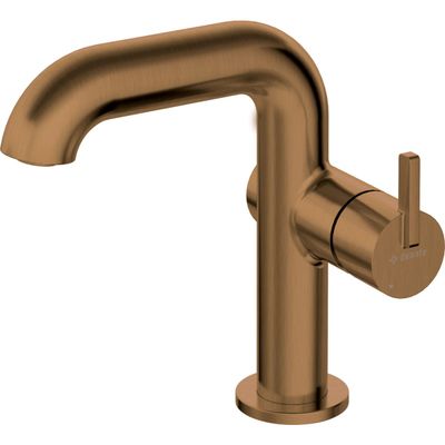 Deante Silia 128 Basin Mixer without Waste in Brushed Bronze PVD