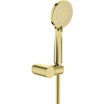Wall Support Deante Arnika with Hand Shower and 1.50 m Flexible in Brushed Gold PVD