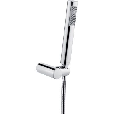Support Deante Round Wall Mount with Handheld Shower and 1.50 m Chrome Hose
