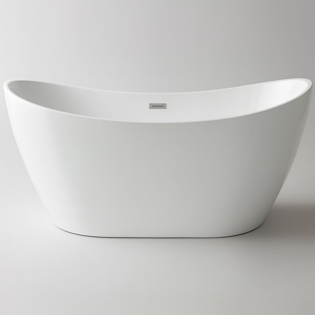 Oval acrylic freestanding bathtub Deante Arnika - 170 x 72 cm