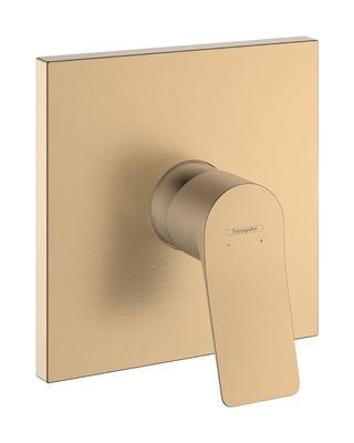 Set de finition pour mitigeur de douche encastré Hansgrohe Vivenis en bronze brossé