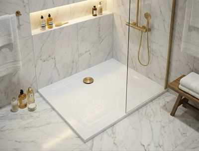 Tahos Shower Tray 100 x 80 cm without drainage