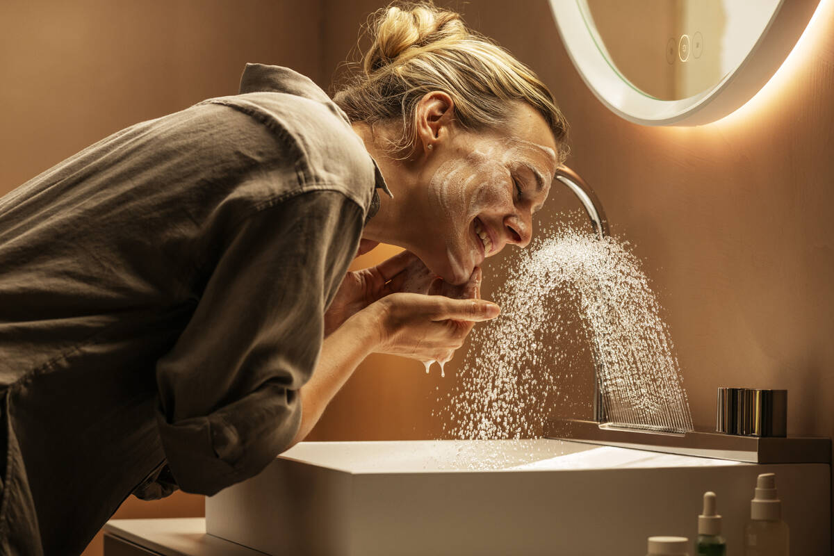 Lavabo à poser Hansgrohe Avalegra AquaUnit avec mitigeur - vue 5