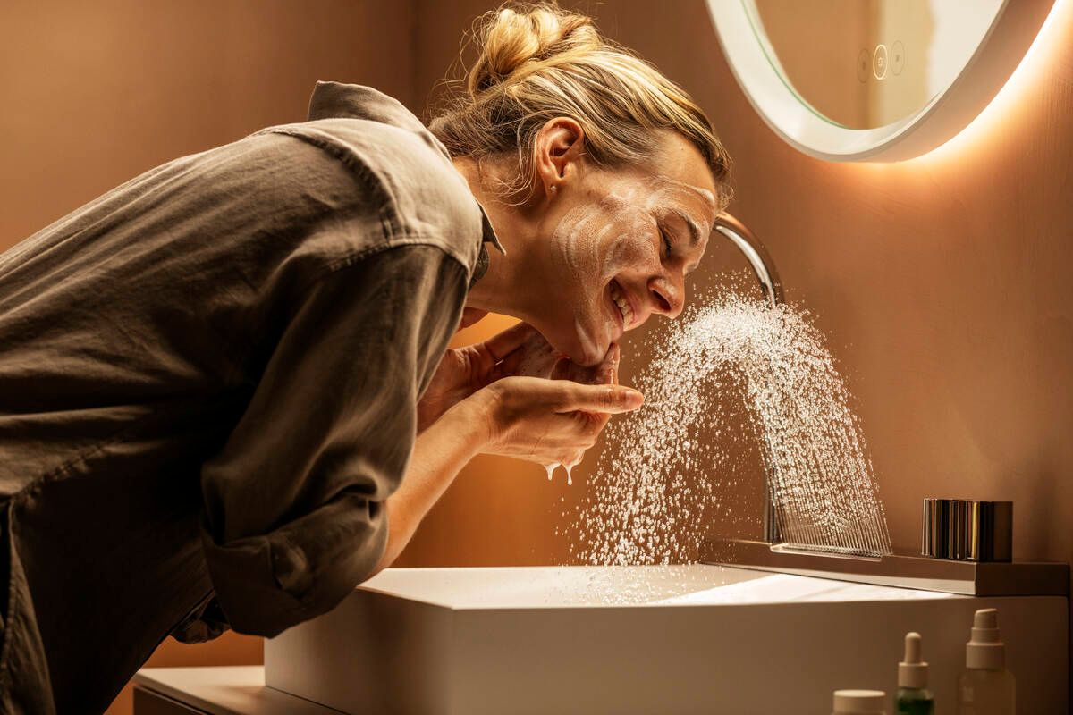 Lavabo à poser Hansgrohe Avalegra AquaUnit avec mitigeur — vue 5