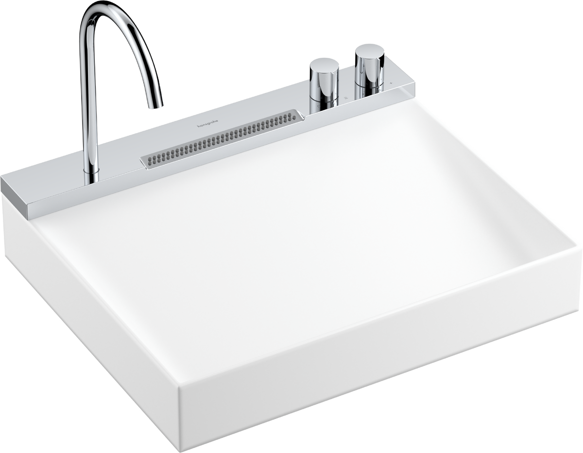 Lavabo à poser Hansgrohe Avalegra AquaUnit avec mitigeur