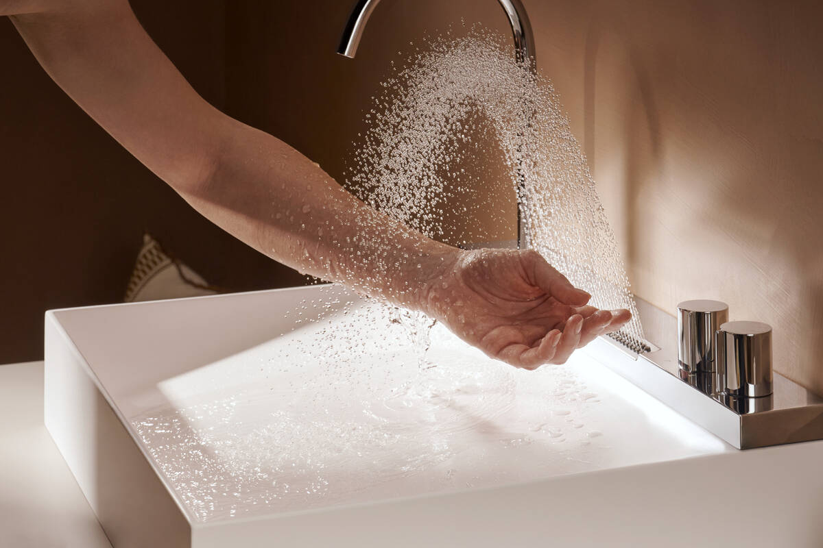 Lavabo à poser Hansgrohe Avalegra AquaUnit avec mitigeur - vue 2