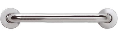 Barre d'appui 80 cm Nofer en chromé brillant