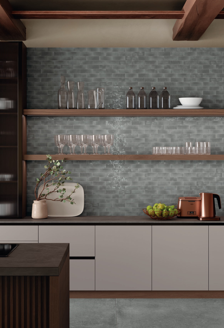 Grès cérame Tagina City Stone Antracite mat 60 x 120 cm, rectifié - vue 3