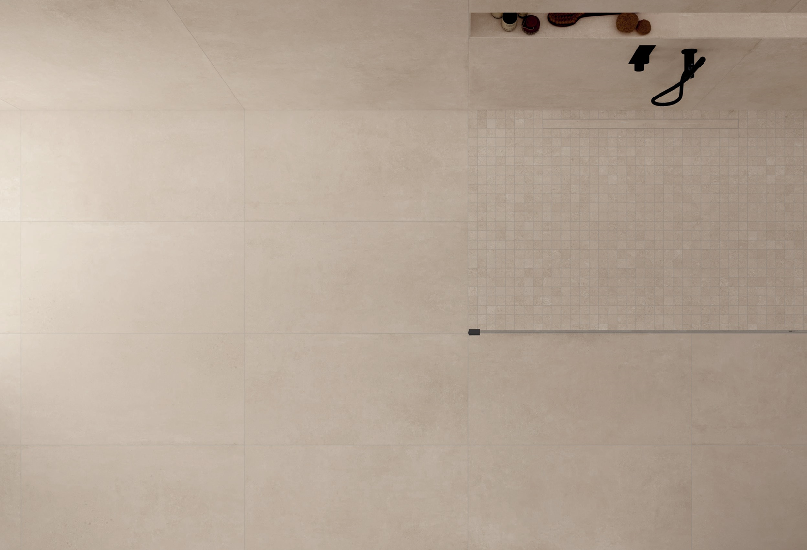 Grès cérame Tagina City Stone Avorio mat 60 x 120 cm, rectifié - vue 2