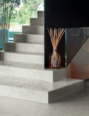 Matte White Porcelain Stoneware Pierre d’Avignon R10 60 x 120 cm - Tagina