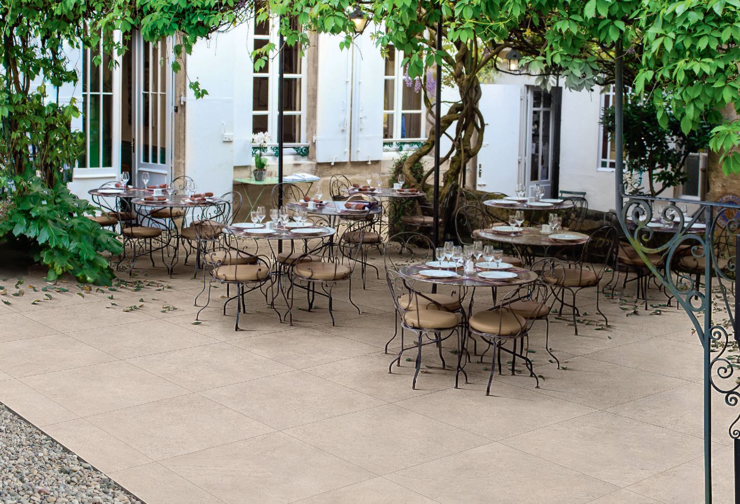 Porcelain Stoneware Pierre d’Avignon Gray Matte R10 60 x 120 cm - Tagina