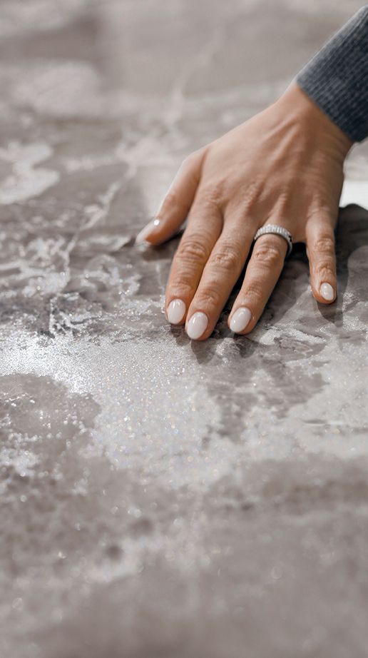 Grès cérame Onyx Diamond Grey Agate poli 60 x 120 cm - Tagina — vue 3