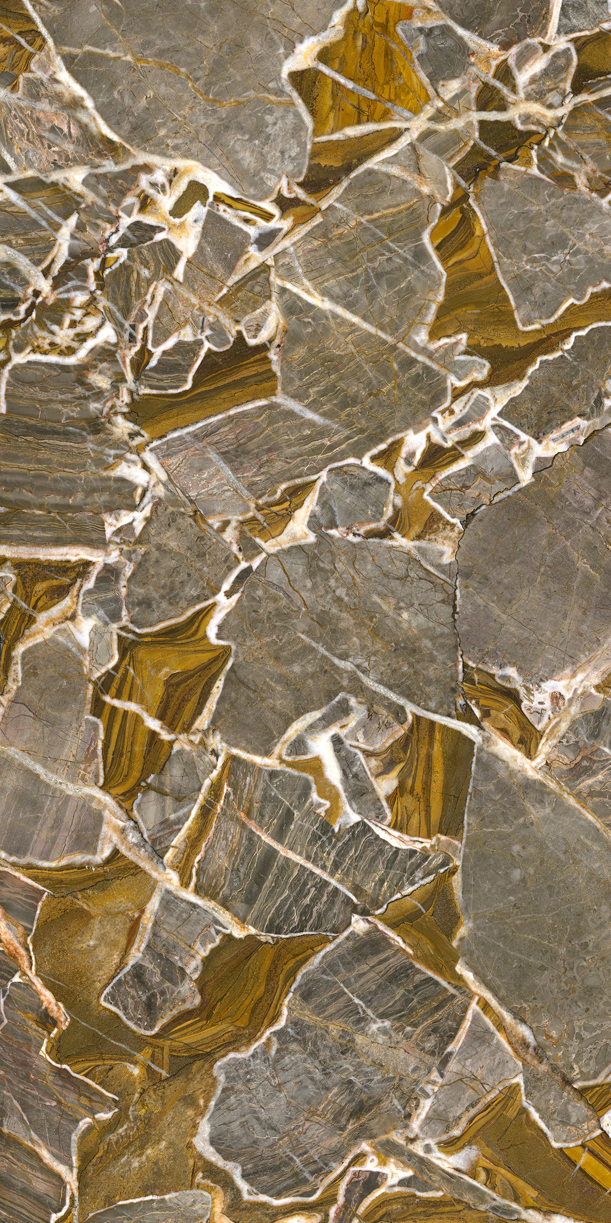 Grès cérame Tagina Luci D’oro Dorato soft 60 x 120 cm, rectifié - vue 9