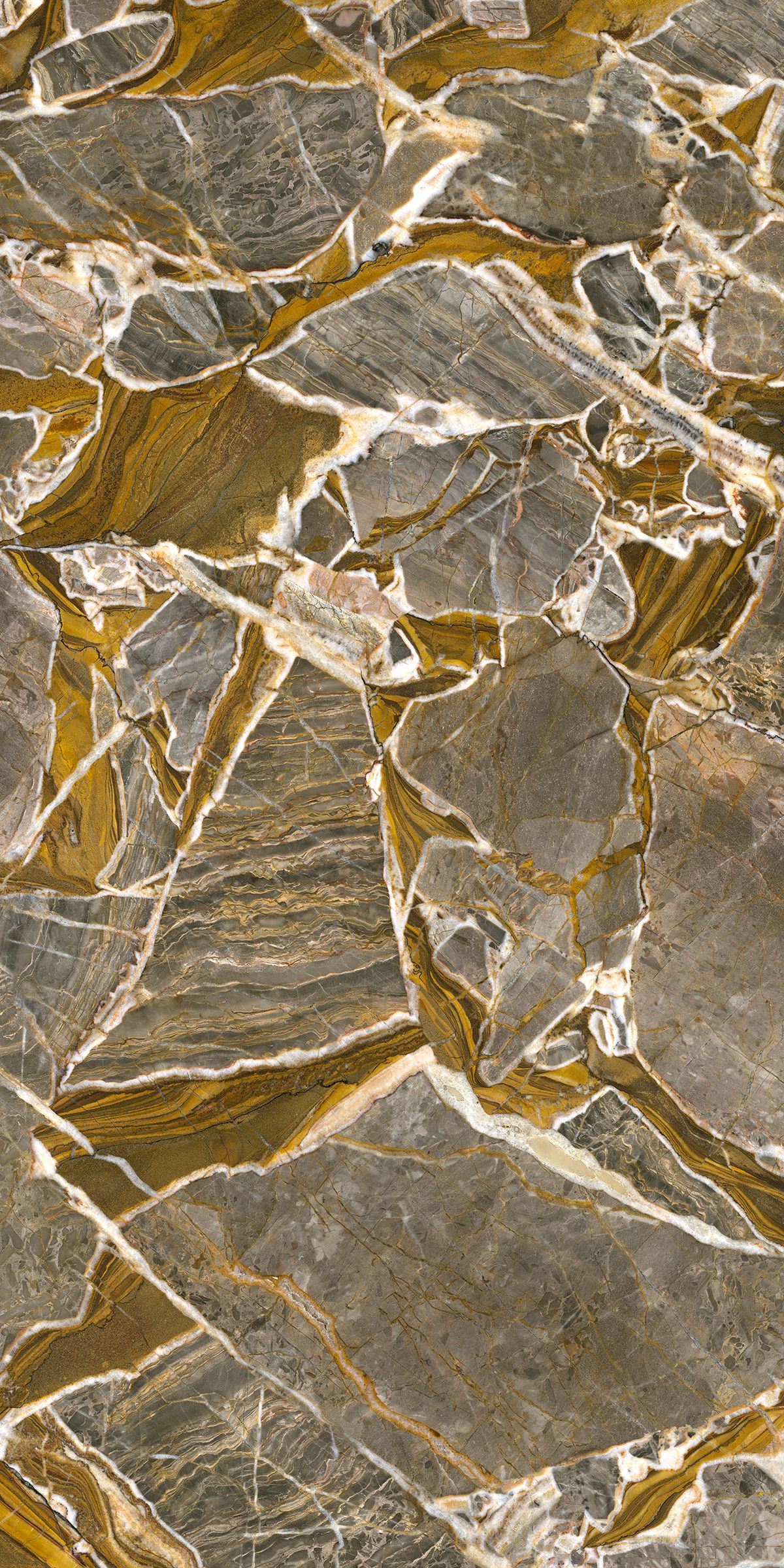 Grès cérame Tagina Luci D’oro Dorato soft 60 x 120 cm, rectifié - vue 10