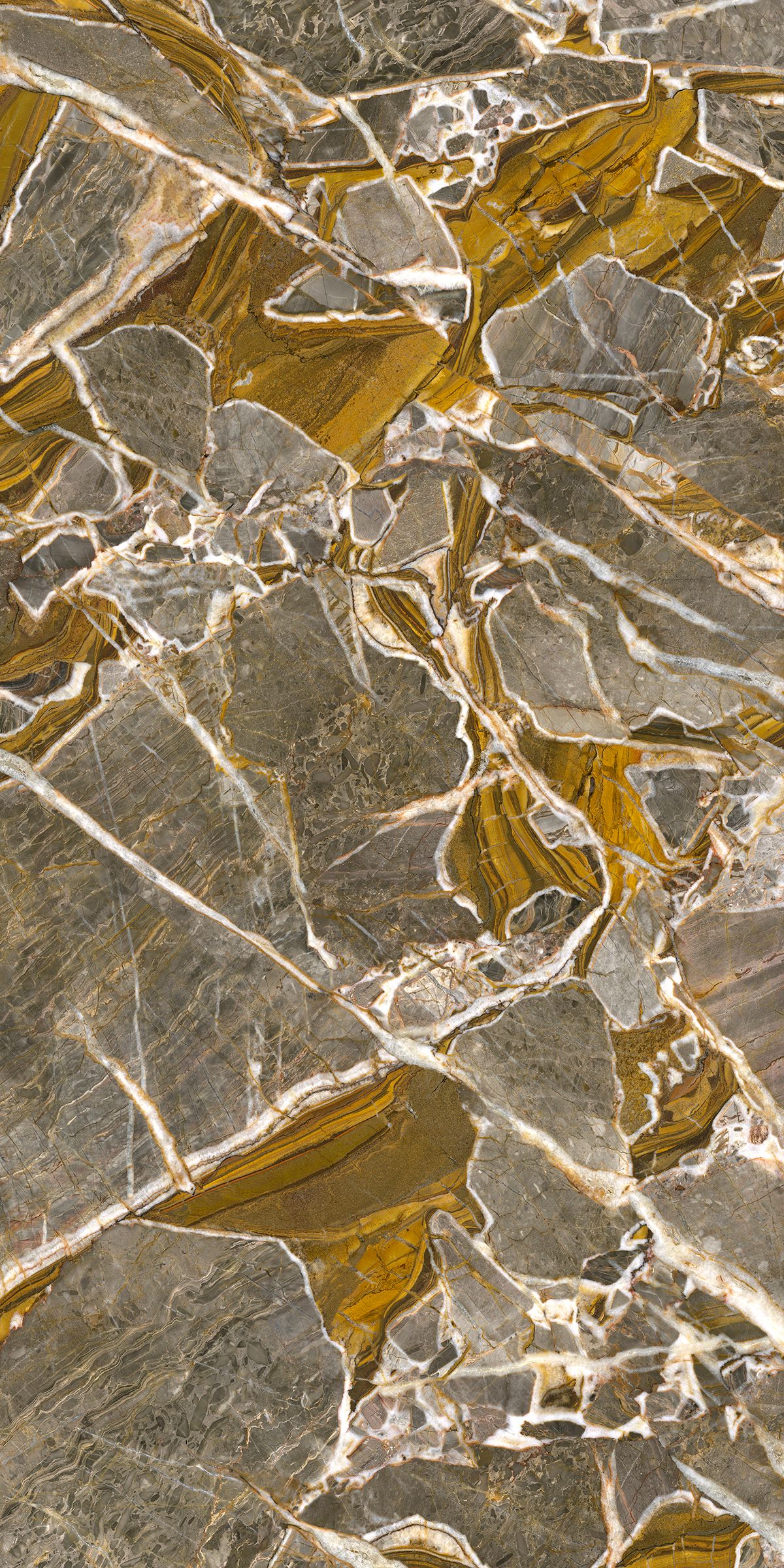 Grès cérame Tagina Luci D’oro Dorato poli 60 x 120 cm, rectifié - vue 11