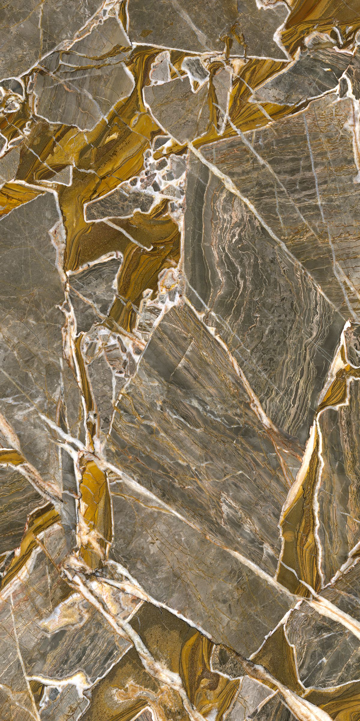 Grès cérame Tagina Luci D’oro Dorato poli 60 x 120 cm, rectifié - vue 15