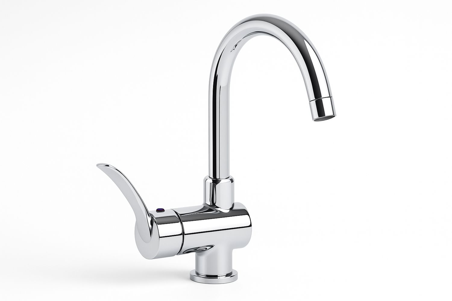 Mitigeur de lavabo ou de cuisine Deante Kostel en chromé — vue 4