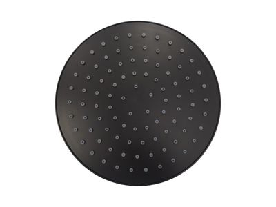 Douche de tête ronde Deante pour colonne de douche Boro en noir mat