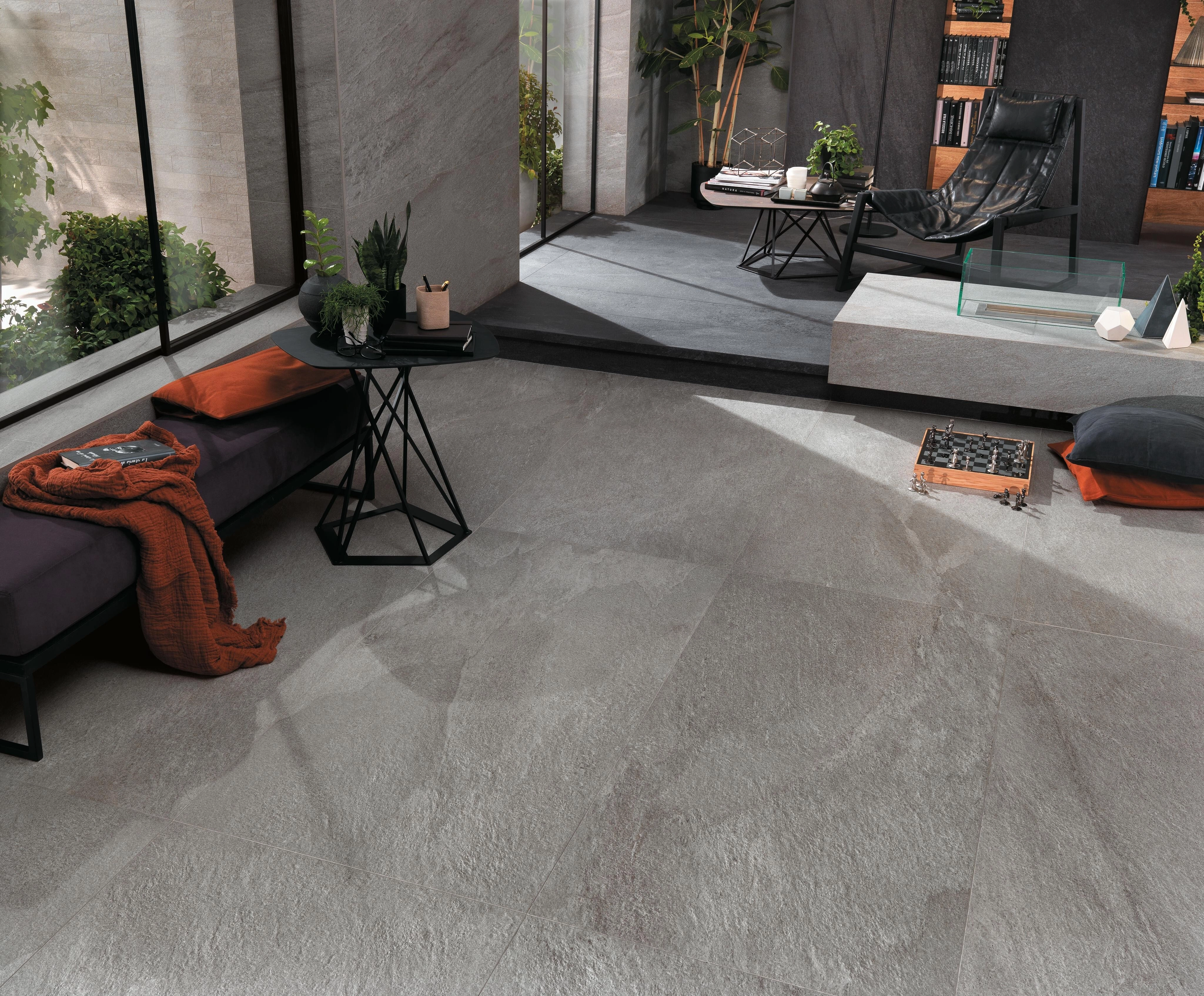 Grès cérame Klif Grey mat 50 x 105 cm - Atlas Concorde - 2ème choix - vue 2