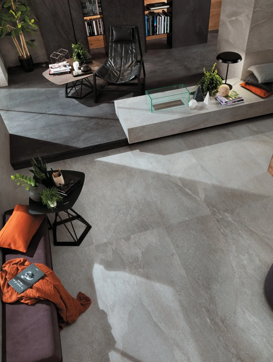 Grès cérame Klif Grey mat R10 50 x 105 cm - Atlas Concorde - 2ème choix — vue 3