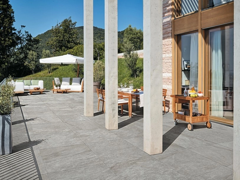 Grès cérame Klif Grey mat 50 x 105 cm - Atlas Concorde - 2ème choix - vue 8