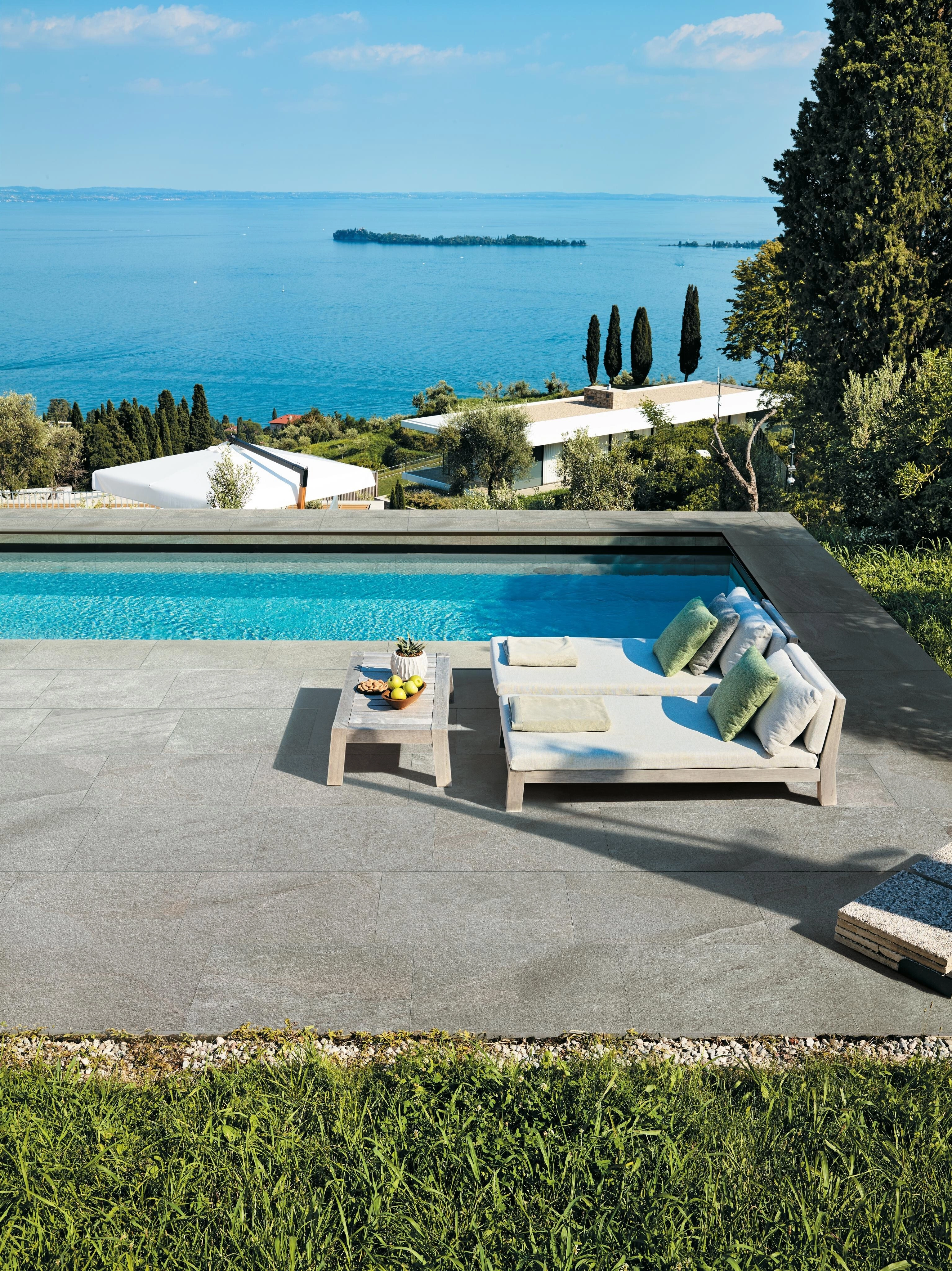 Grès cérame Klif Grey mat 50 x 105 cm - Atlas Concorde - 2ème choix - vue 10