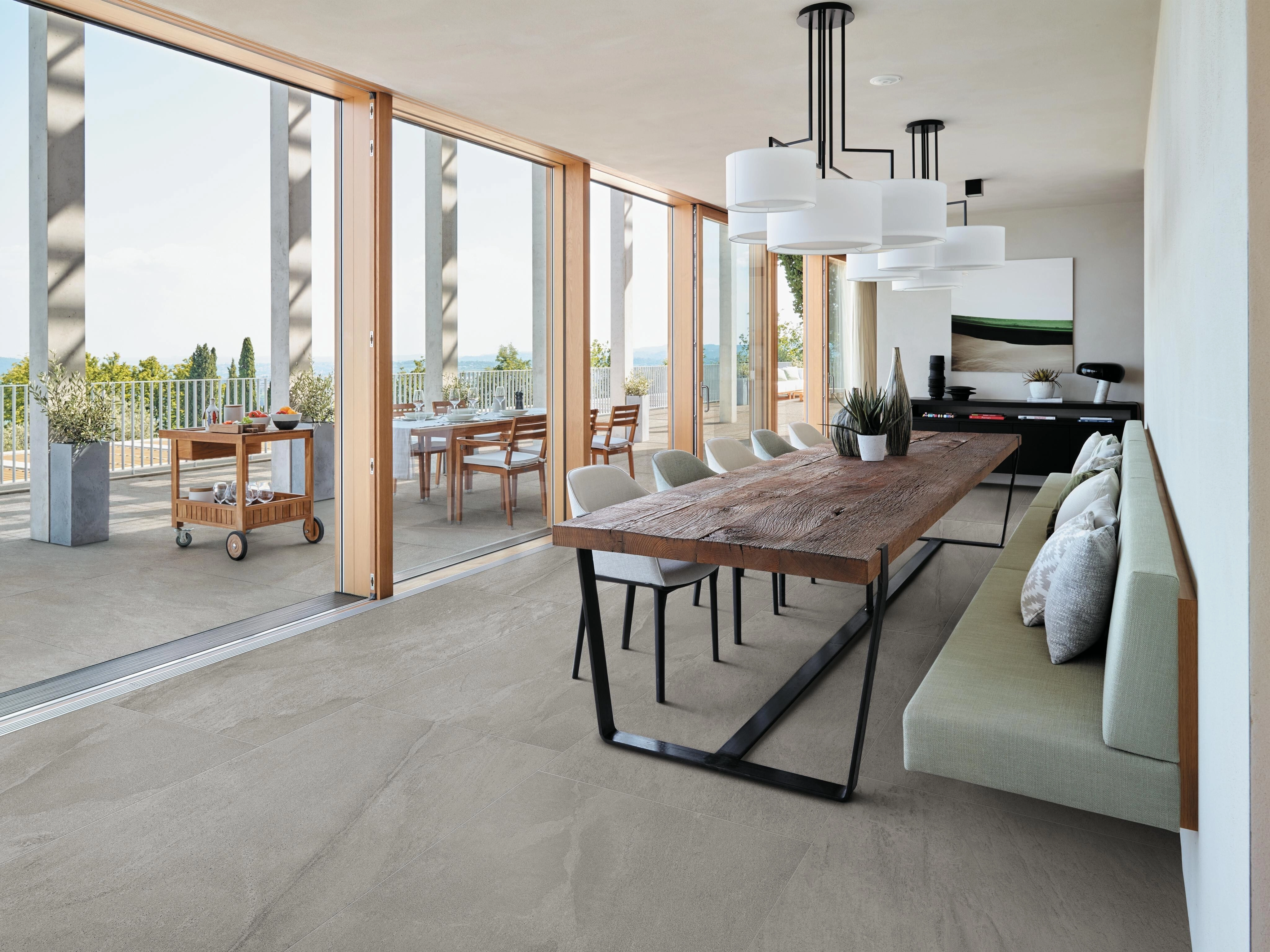 Grès cérame Klif Grey mat 50 x 105 cm - Atlas Concorde - 2ème choix - vue 16