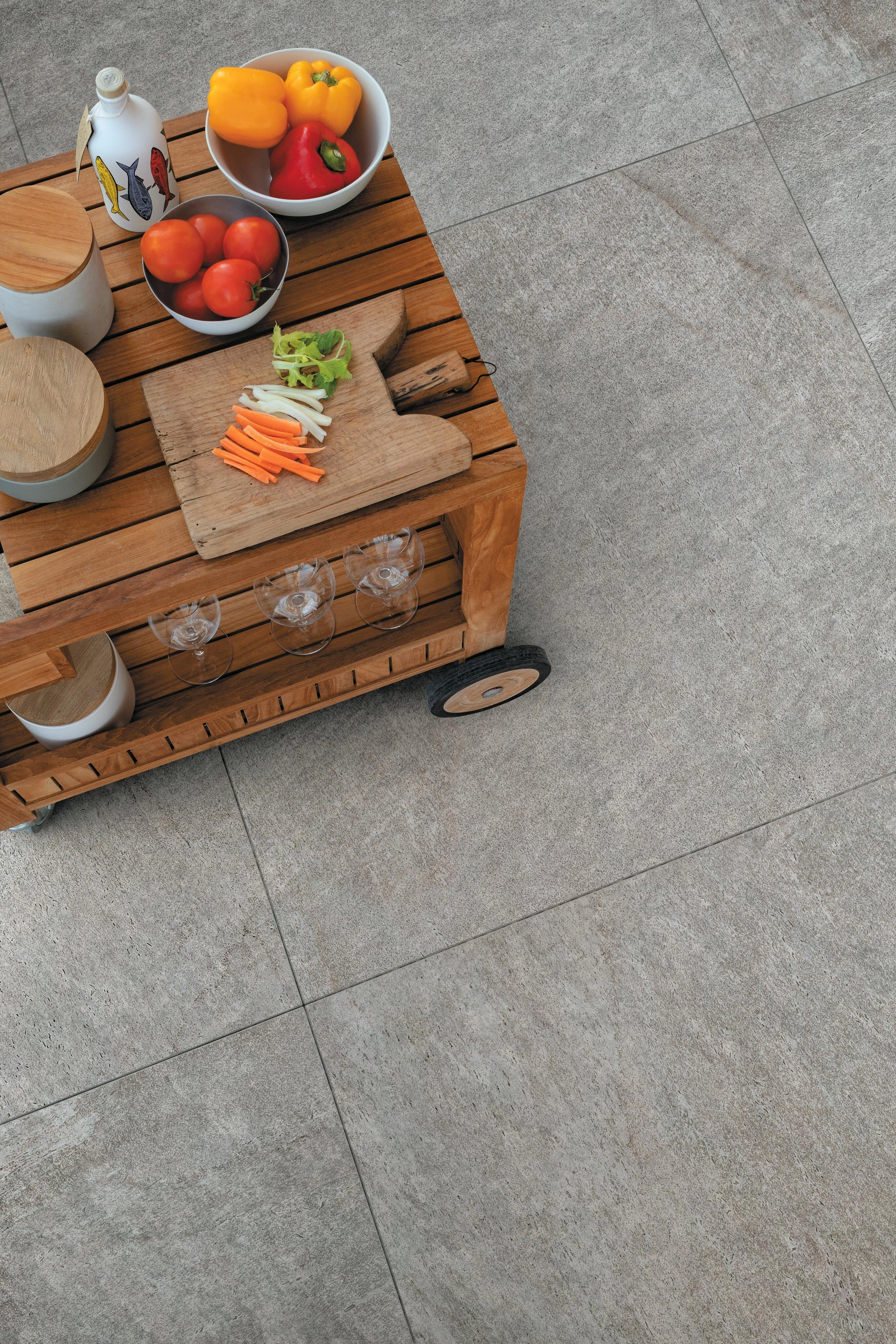Grès cérame Klif Grey mat 50 x 105 cm - Atlas Concorde - 2ème choix - vue 18