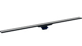 Set de finition Geberit CleanLine60 - Noir / Métal brossé - Longueur 30 - 90 cm