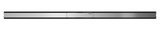 Set de finition Geberit CleanLine60 - Noir / Métal brossé - Longueur 30 - 90 cm