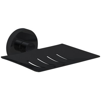 Porte-savon Nofer Niza en noir mat