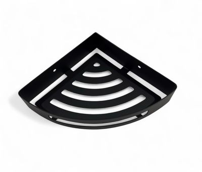 Porte-objet d'angle Nofer Niza en noir mat