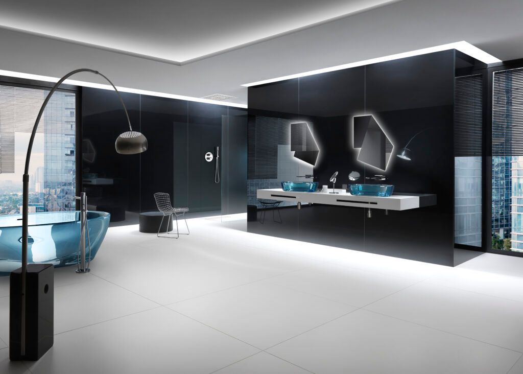 Grès cérame Tagina Full Colours Midnight brillant 60 x 120, rectifié - Choix commercial