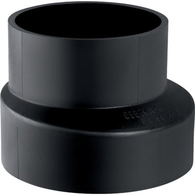 Réduction excentrique Geberit PEHD, courte : d=63mm, d1=50mm