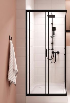 Deante Boro 200 Matte Black Shower Column