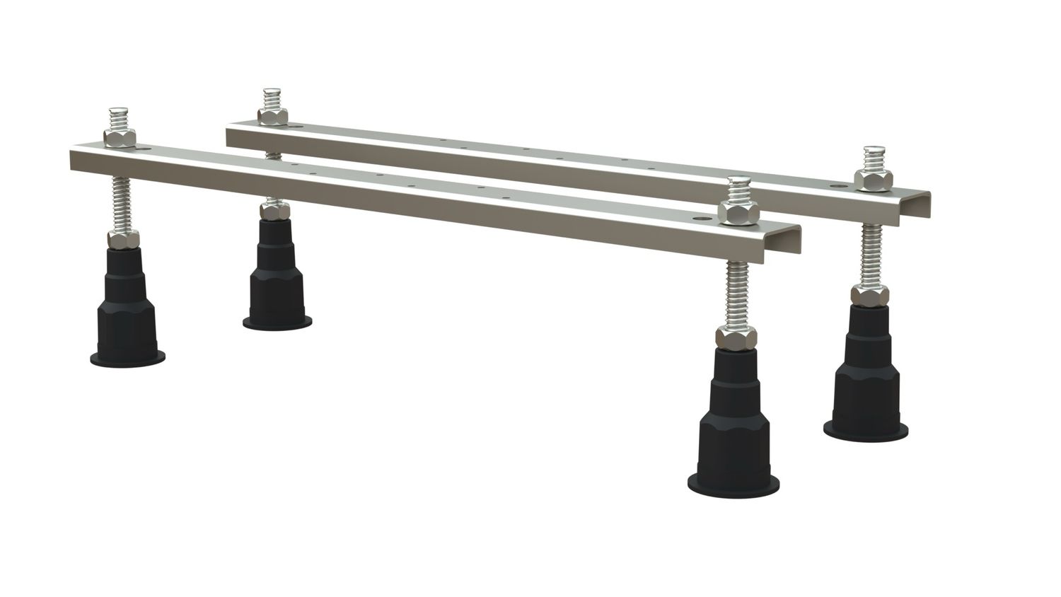 Supports et pieds réglables pour baignoires