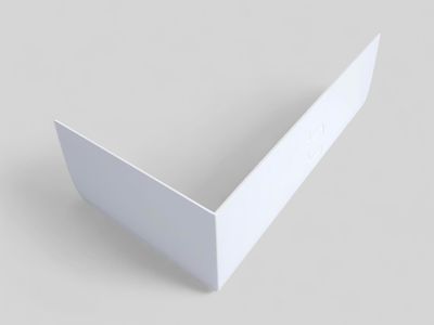 Glossy White Acrylic Front Panel 160 x 54 (for Rectangular Bathtub)