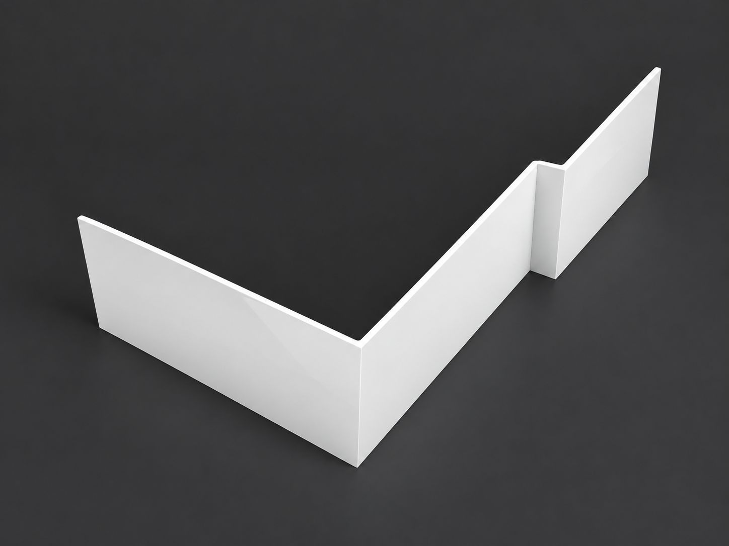 Bluestone Panel for Twin Right Bathtub Bluestone Panel for Twin Right Bathtub