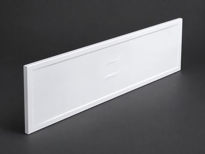 Glossy White Acrylic Front Panel 160 x 54 (for Rectangular Bathtub)