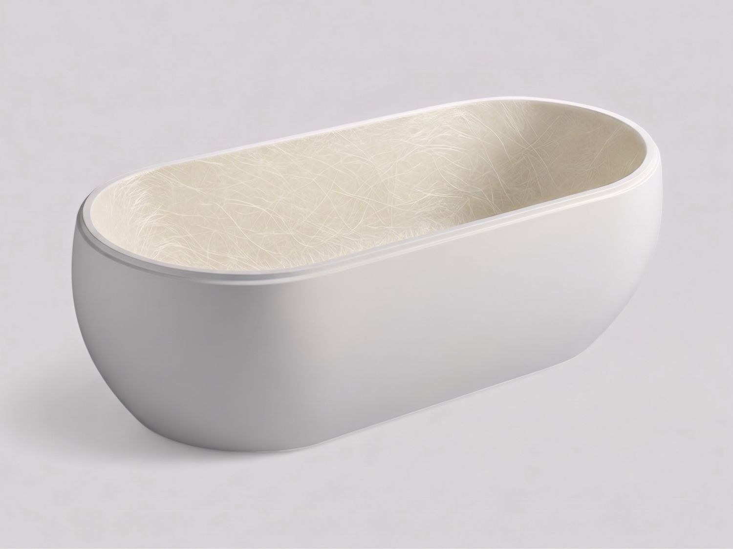 Glossy White Acrylic Front Panel 160 x 54 (for Rectangular Bathtub)