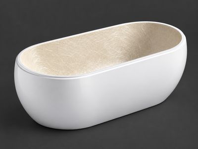 Glossy White Acrylic Front Panel 160 x 54 (for Rectangular Bathtub)
