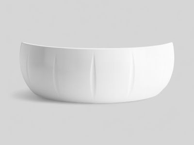 Glossy White Acrylic Front Panel 160 x 54 (for Rectangular Bathtub)