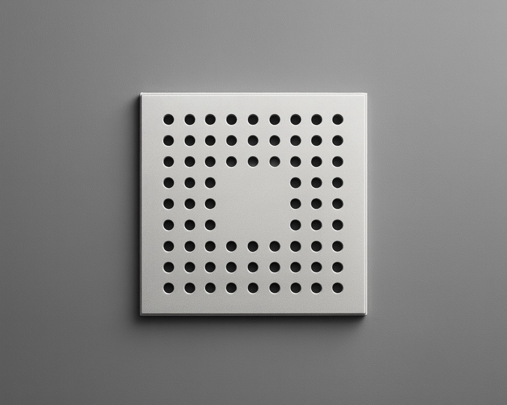 Grille plate Bluestone pour receveurs de douche Ardoise et Vulcanite en inox - vue 4
