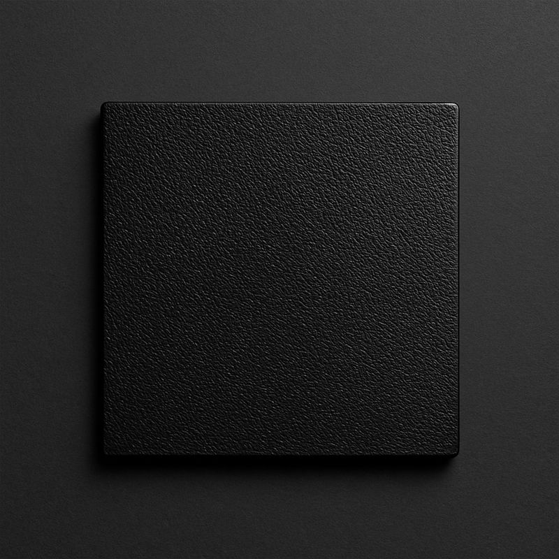 Grille plate SANIBEL pour receveurs de douche Ardoise ou Vulcanite en noir