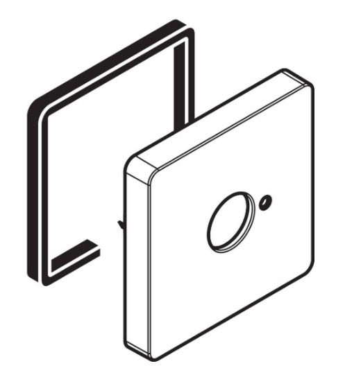Rosace pour bec Metropol Hansgrohe — vue 3