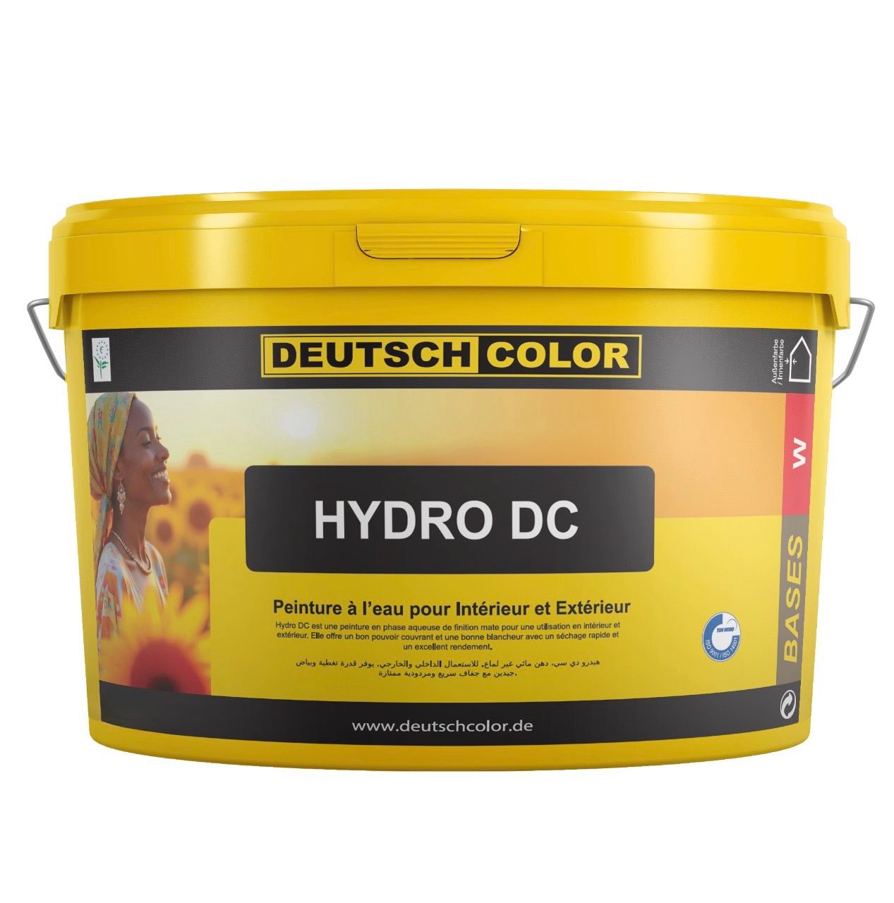 Hydro DC White DeutschColor 20 kg - Acrylic Water-Based Paint