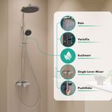 Activera S Colonne de douche 240 1jet EcoSmart avec mitigeur mécanique